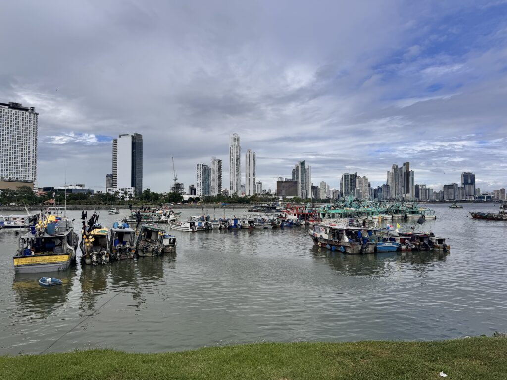 View of sky scrapers Panama
