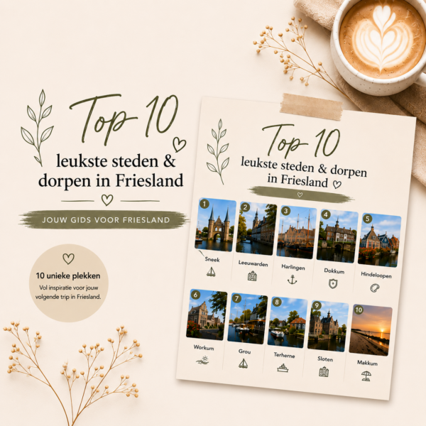 Top 10 Leukste steden en dorpen in Friesland