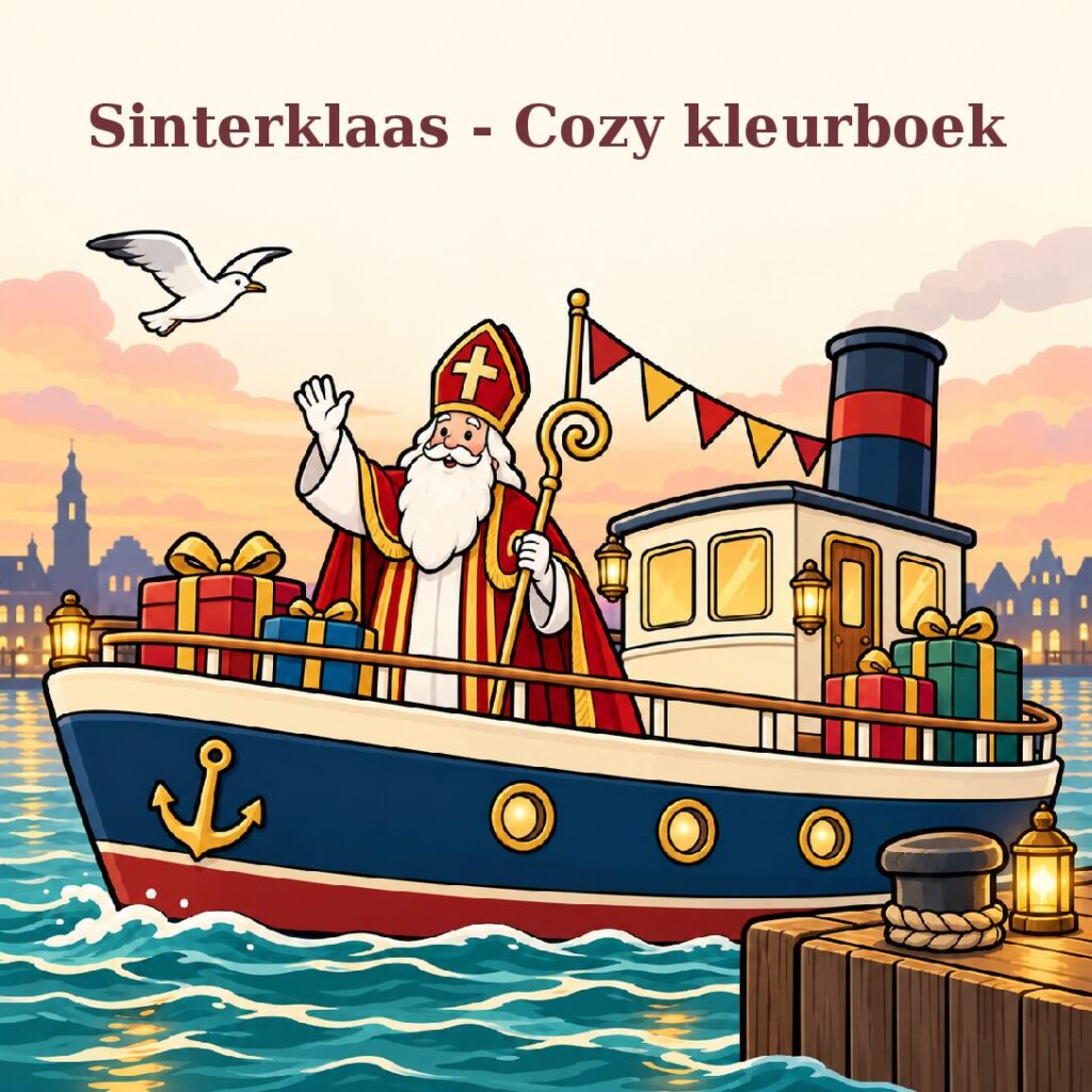 Sinterklaas - cozy kleurboek