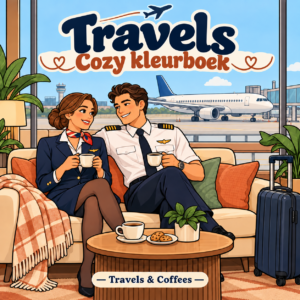 Travels - cozy kleurboek